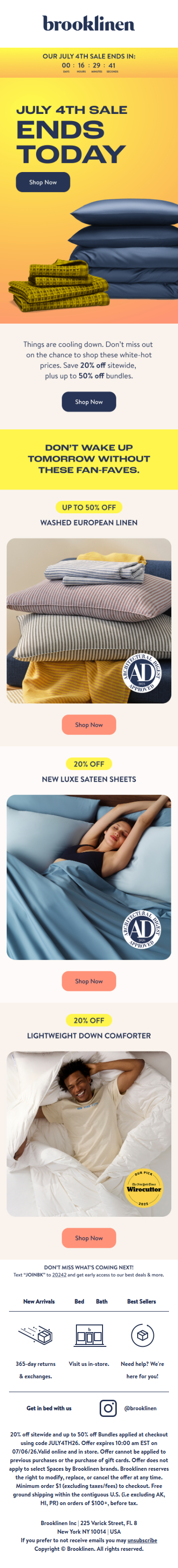 Don't Snooze—Sale Ends Tonight