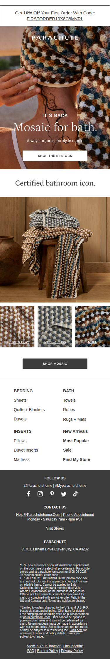 Mosaic is back