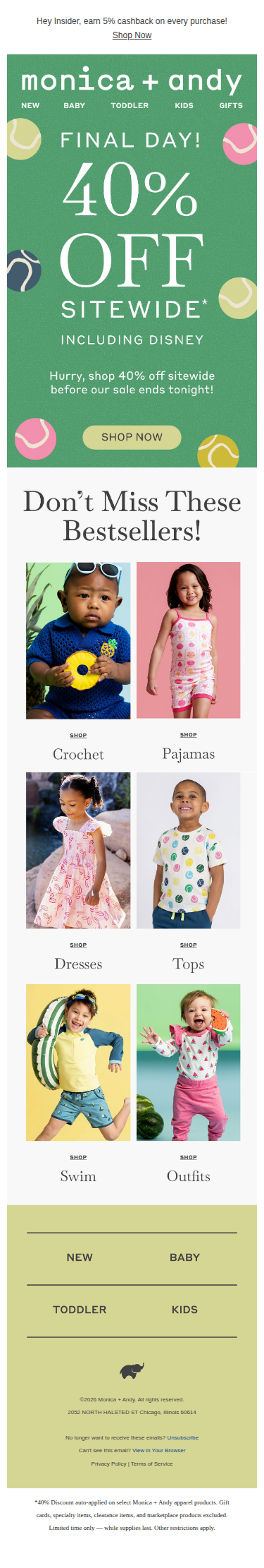 Last Chance For 40% Off