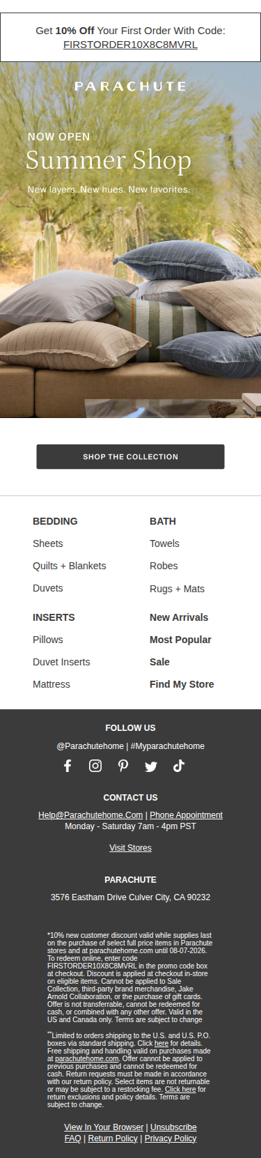 The Summer Shop is Now Open