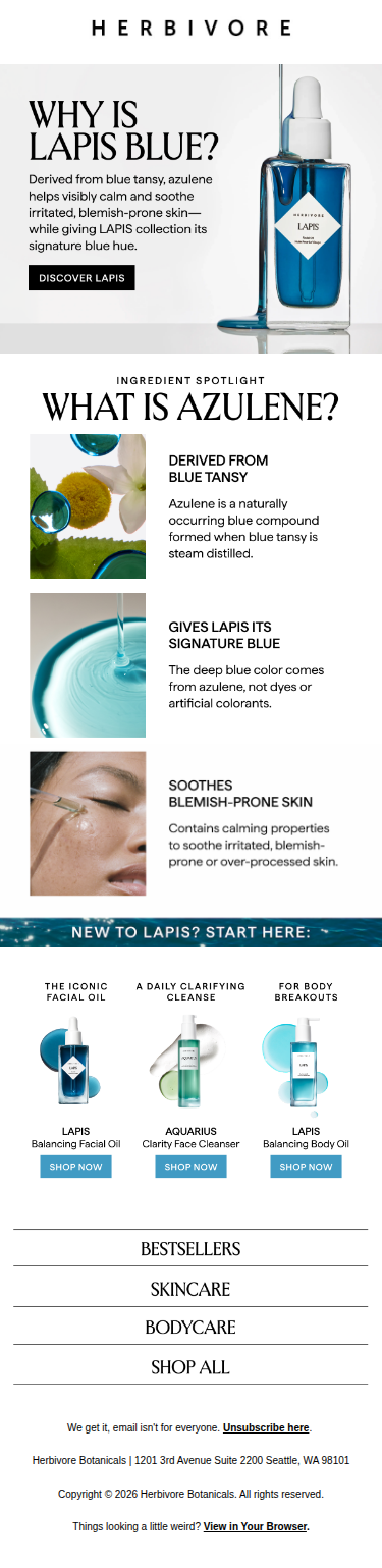 What makes Lapis blue? 💙