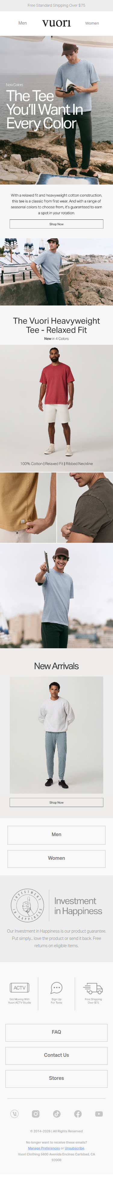 New Colors: The Heavyweight Tee