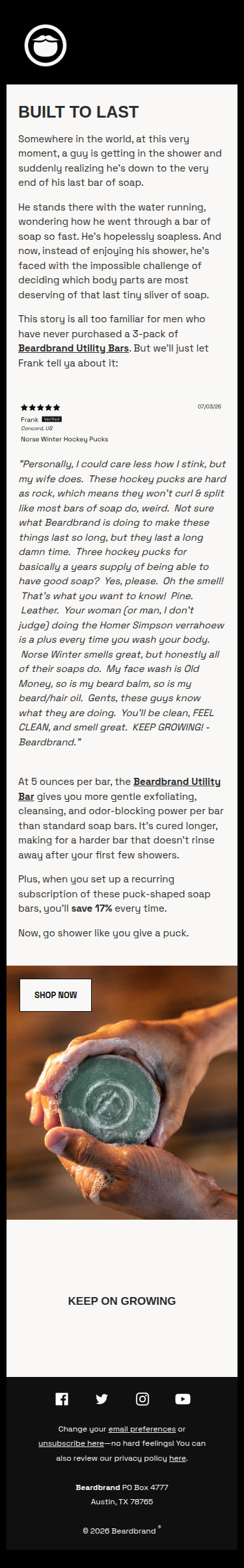 Shower Like You Give A Puck
