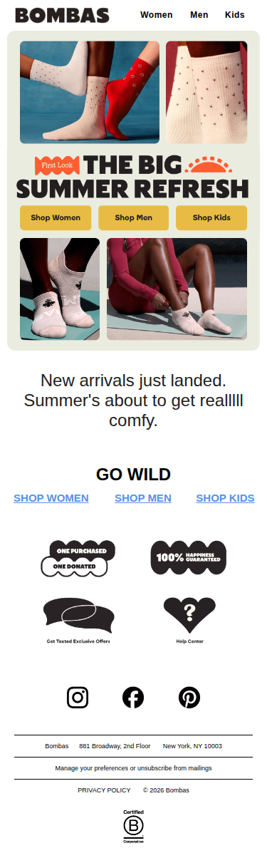 Everything New for Summer