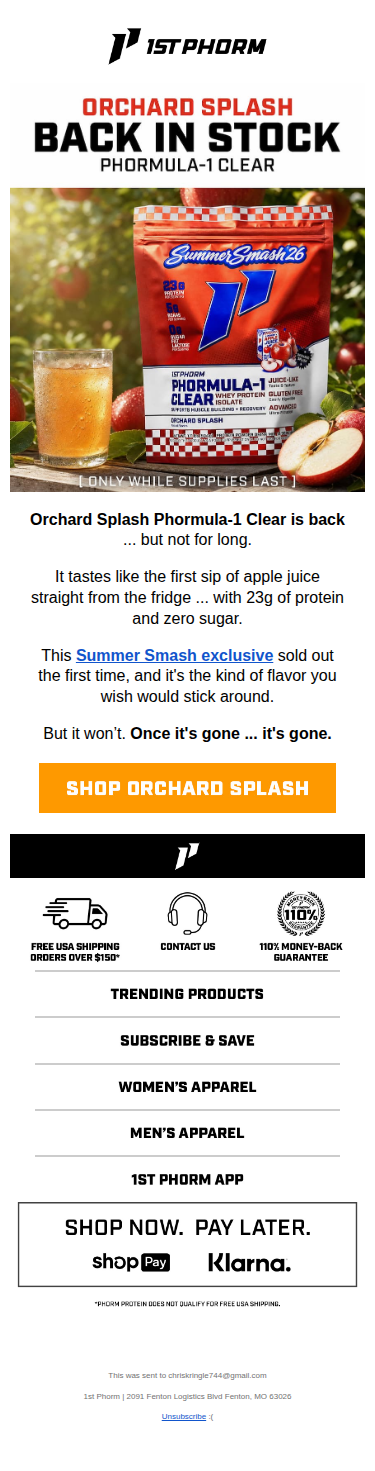 This is your last shot...