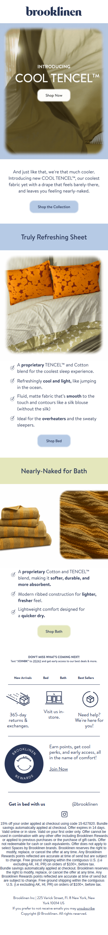 Introducing our coolest sheet yet!