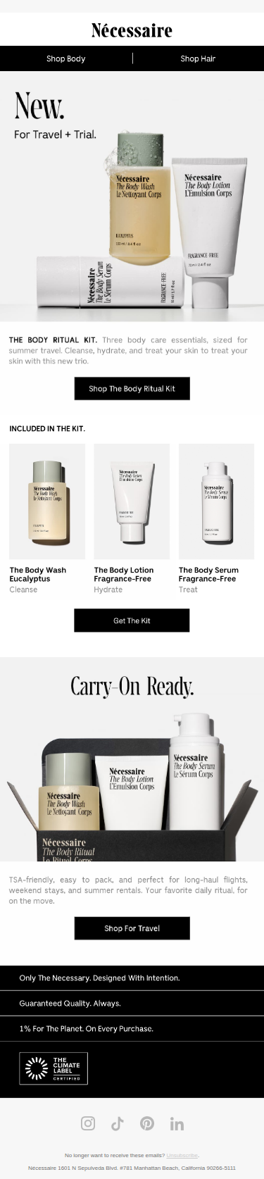 New. Your Favorite Routine, Made Smaller.