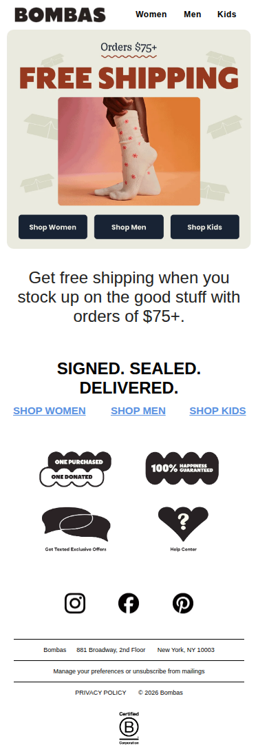 Stock Up and Save On Shipping