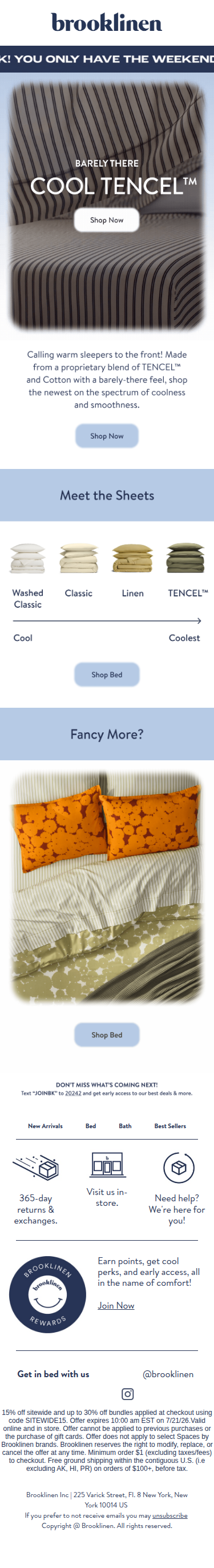 COOL Tencel is HERE