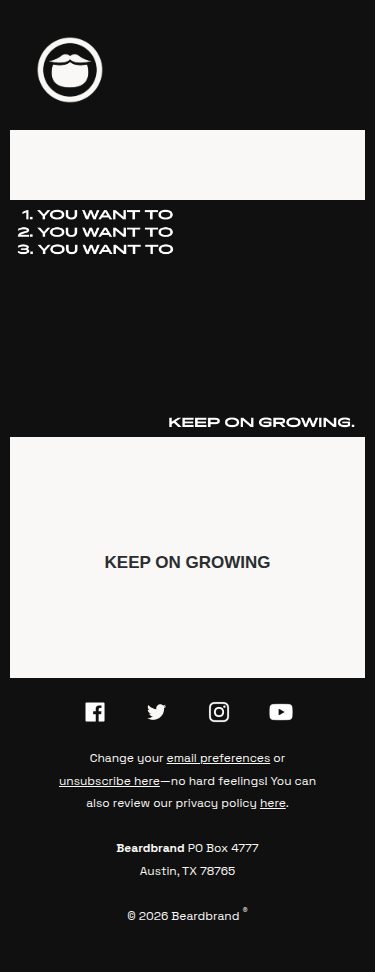 Top 3 Reasons To Grow A Beard