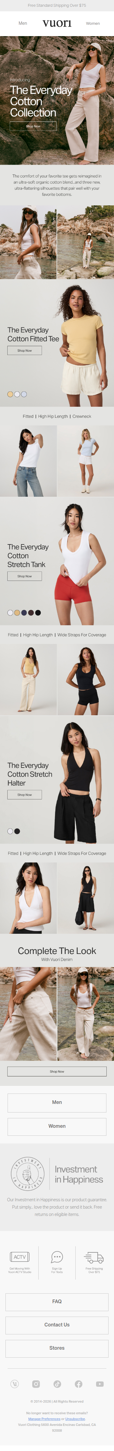 New Styles: The Everyday Cotton Collection