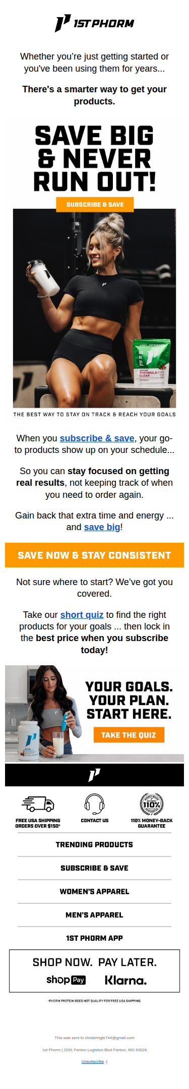 The easiest way to stay on track…