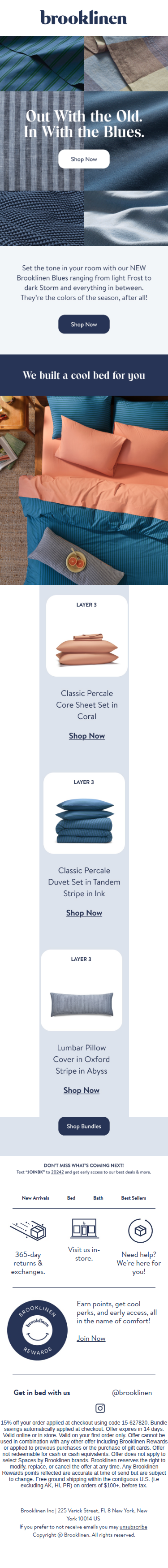 NEW BROOKLINEN BLUES