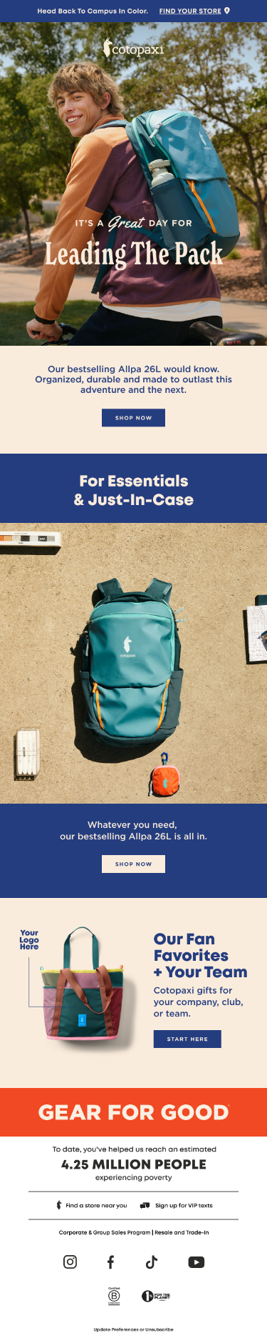 No such thing as overpacking with Allpa