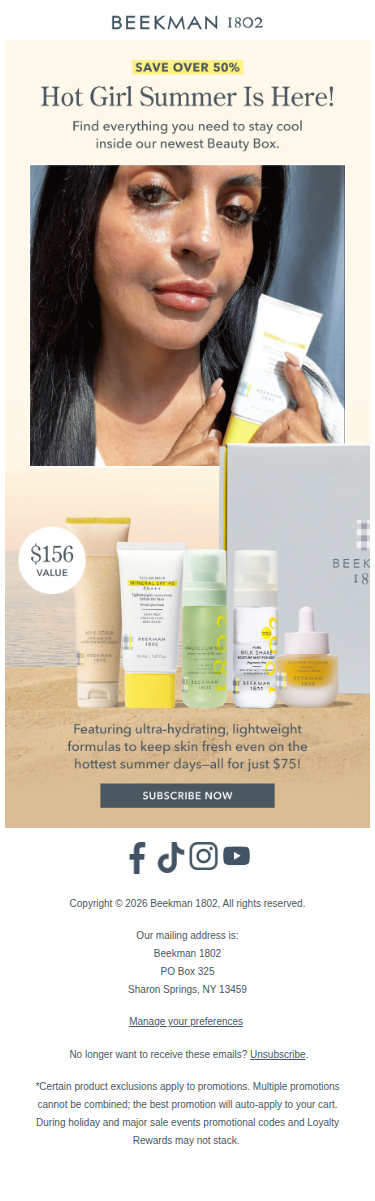 The best deal of the summer is here ☀️
