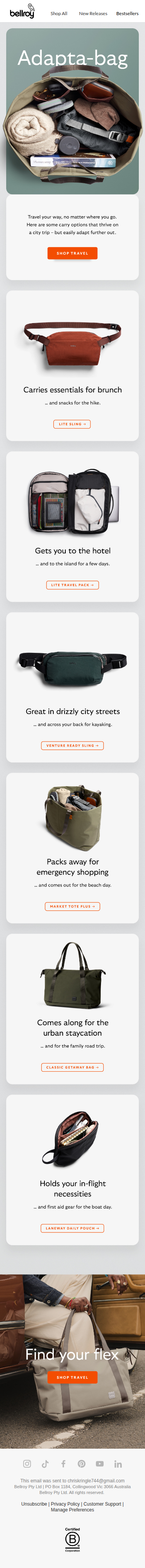 Choose versatility