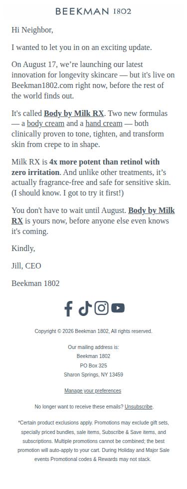 Our newest skincare for better aging is here.