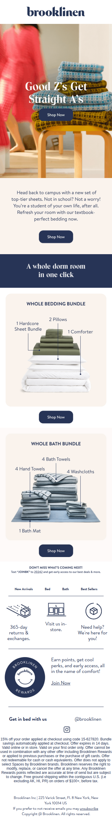 5-Star Bedding for Star Students