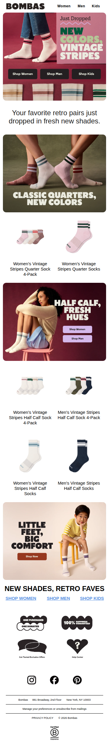 Vintage Stripes? In All New Colors?