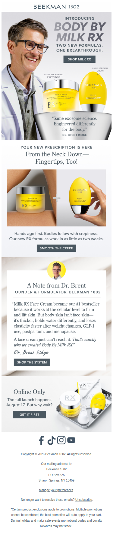 🆕 Body By Milk RX