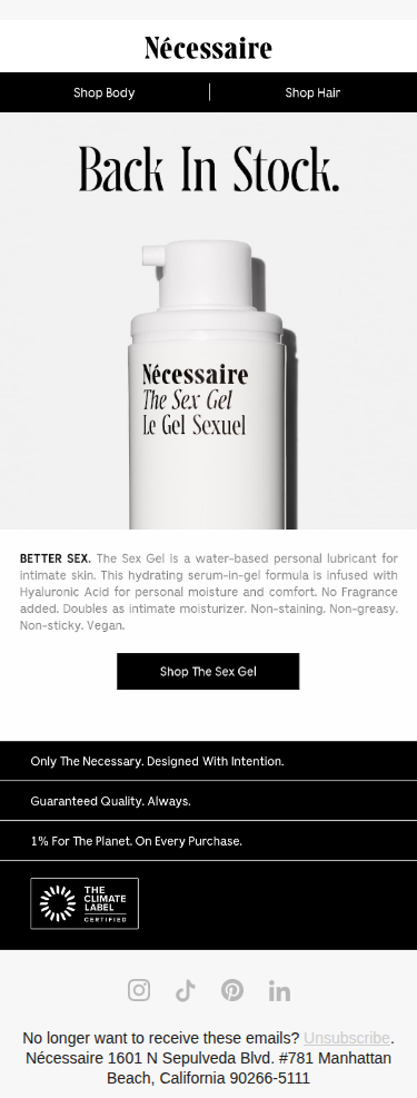 The Sex Gel