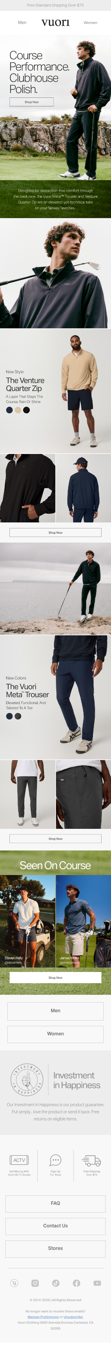 Just Dropped: Your Go-To Golf Look