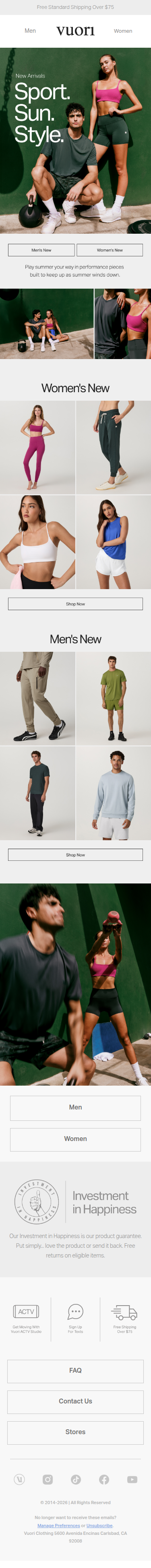 Just Dropped: New Arrivals