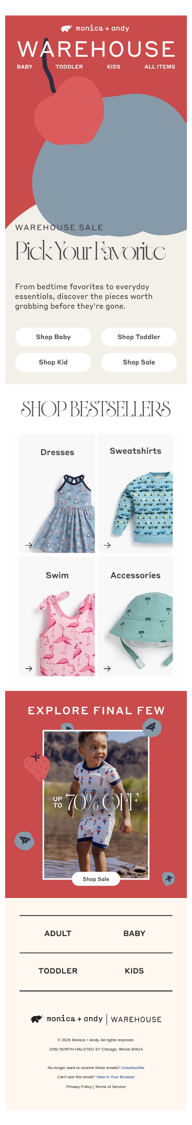 Final Few, Up to 70% Off 🤩