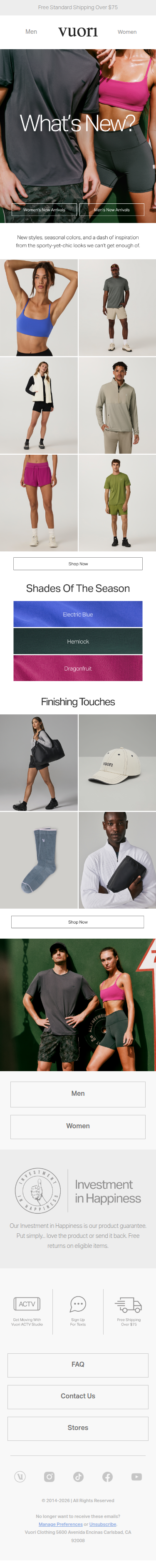 Have You Seen What's New?