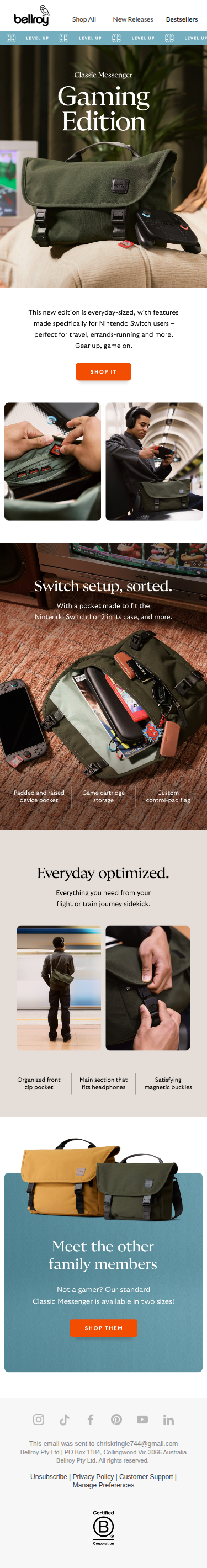 The Classic Messenger has had a gaming upgrade