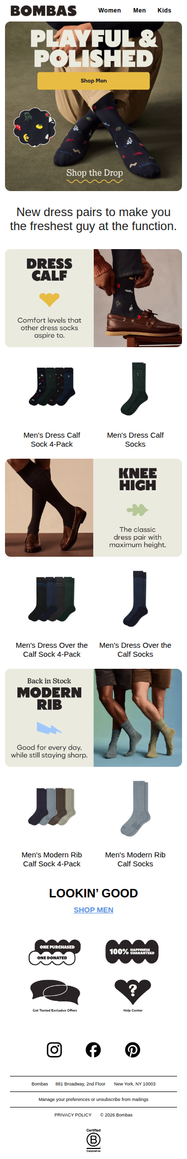Just Dropped: Dress Pairs for Your Rotation