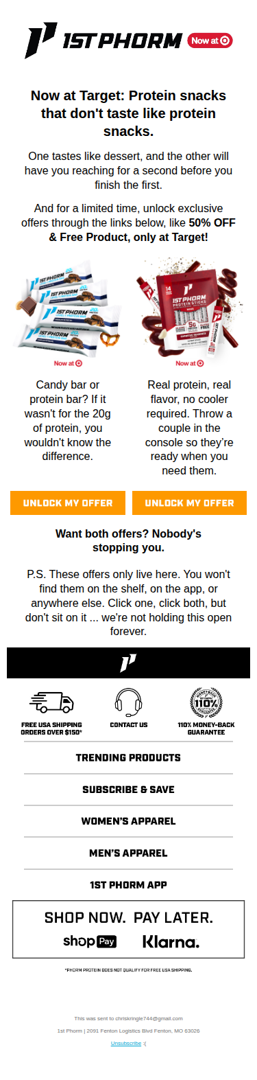 We're saving something for you...