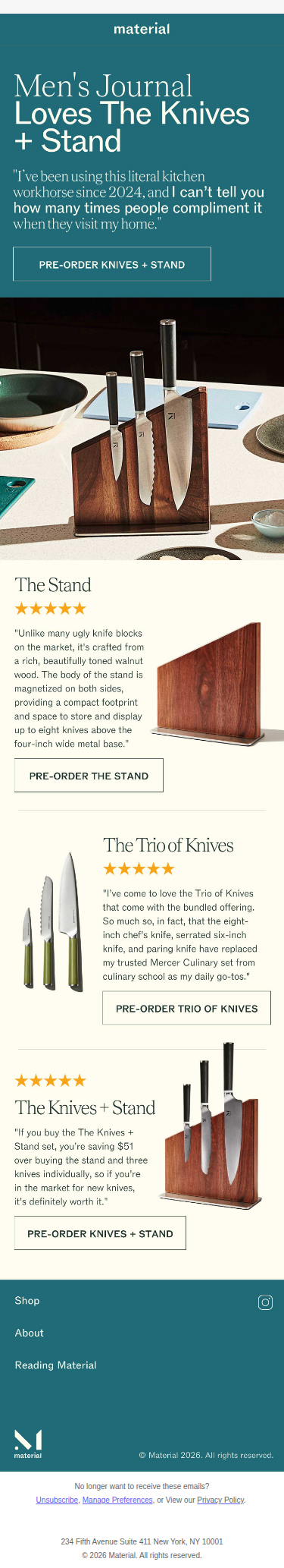 What a kitchen knife snob picks
