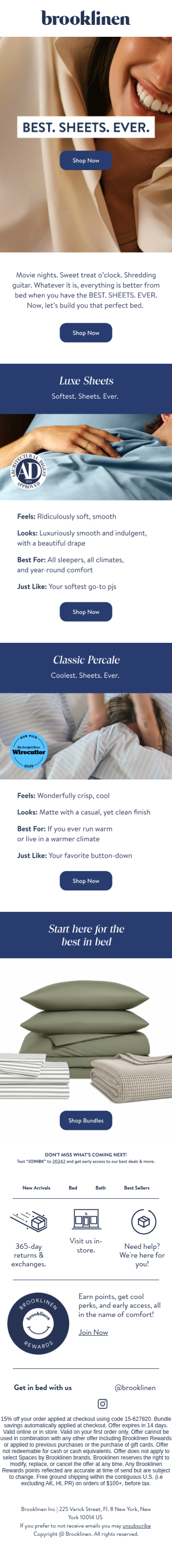 BEST. SHEETS. EVER.
