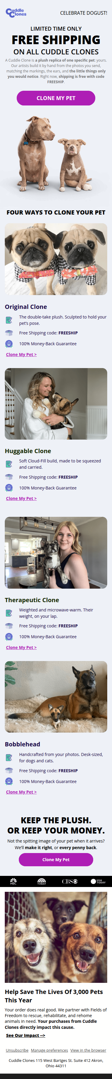 The DOGust double-take?