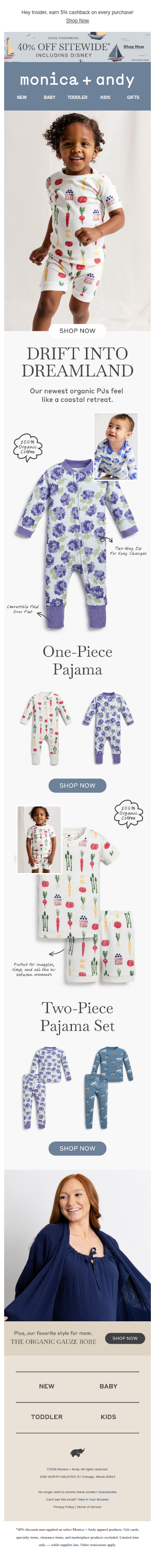 40% Off Sweet Dreams