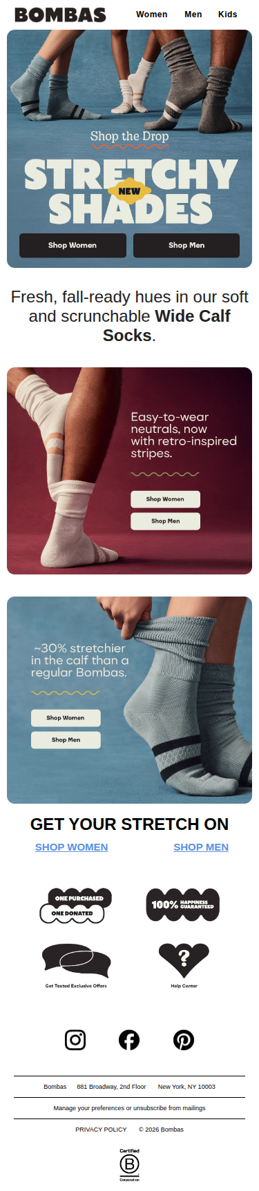 New Wide Calf Colors for Fall