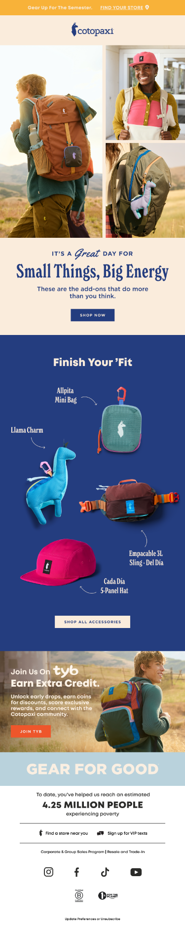 What a llama charm & hat have in common…