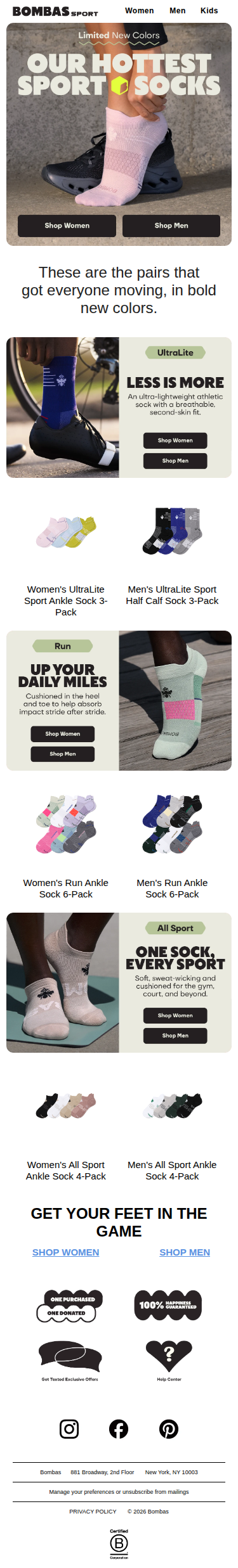 Our Hottest Athletic Socks Right Now