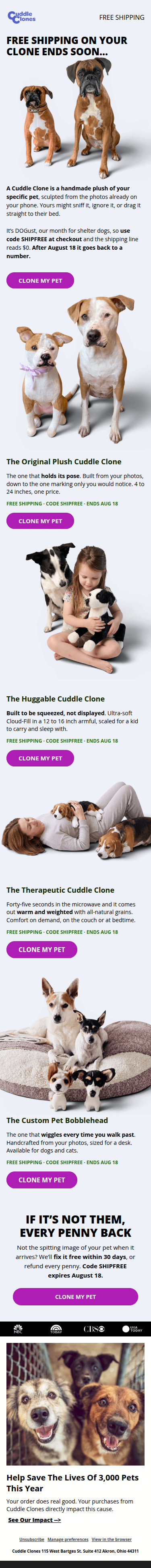 🐶 We'll Clone Your Pet...