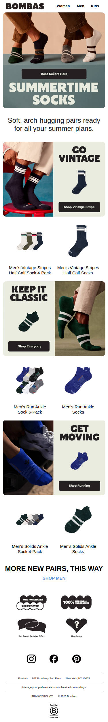 The Summer Sock Best-Sellers