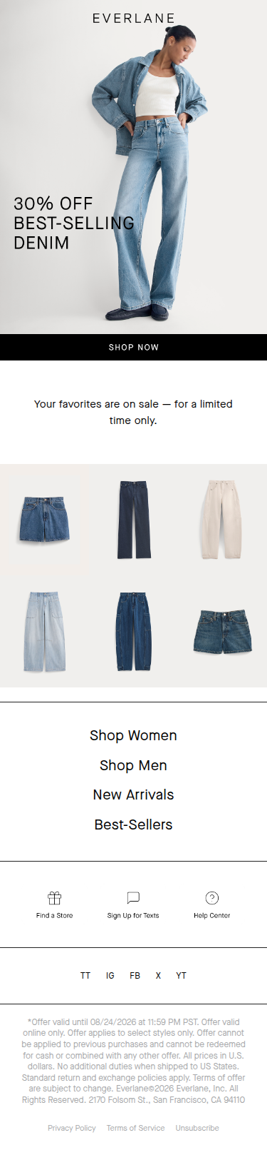 30% Off Jeans You’ll Actually Wear
