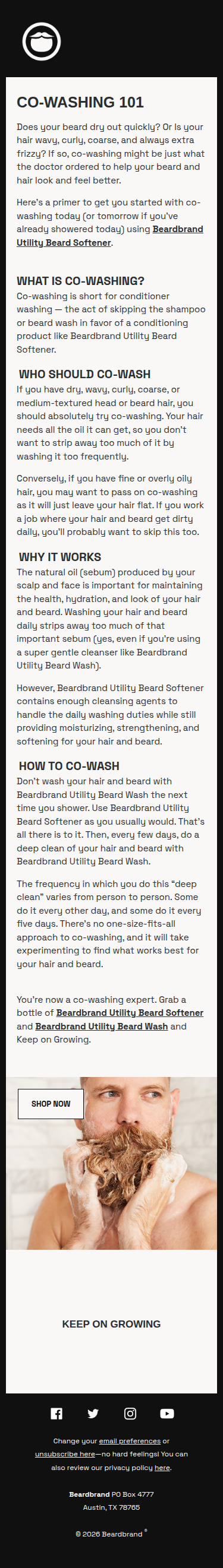 Co-washing 101