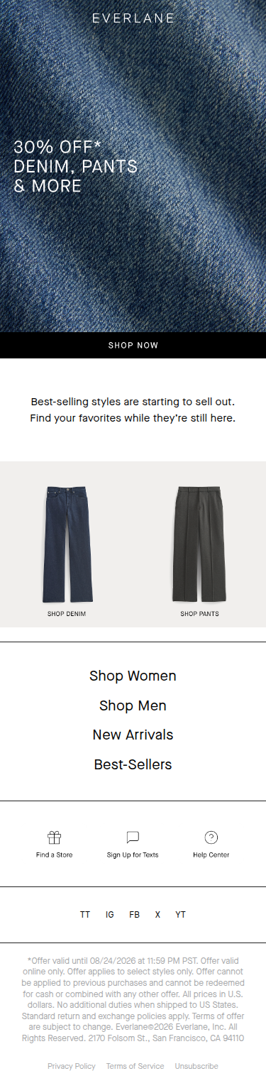 Sale Forecast: These Styles Will Sell Out