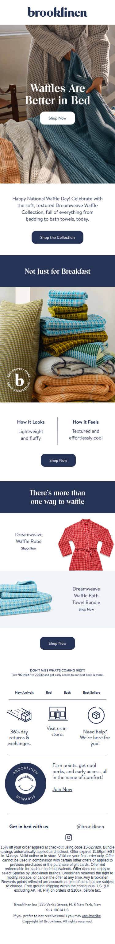 There’s no time to WAFFLE around...